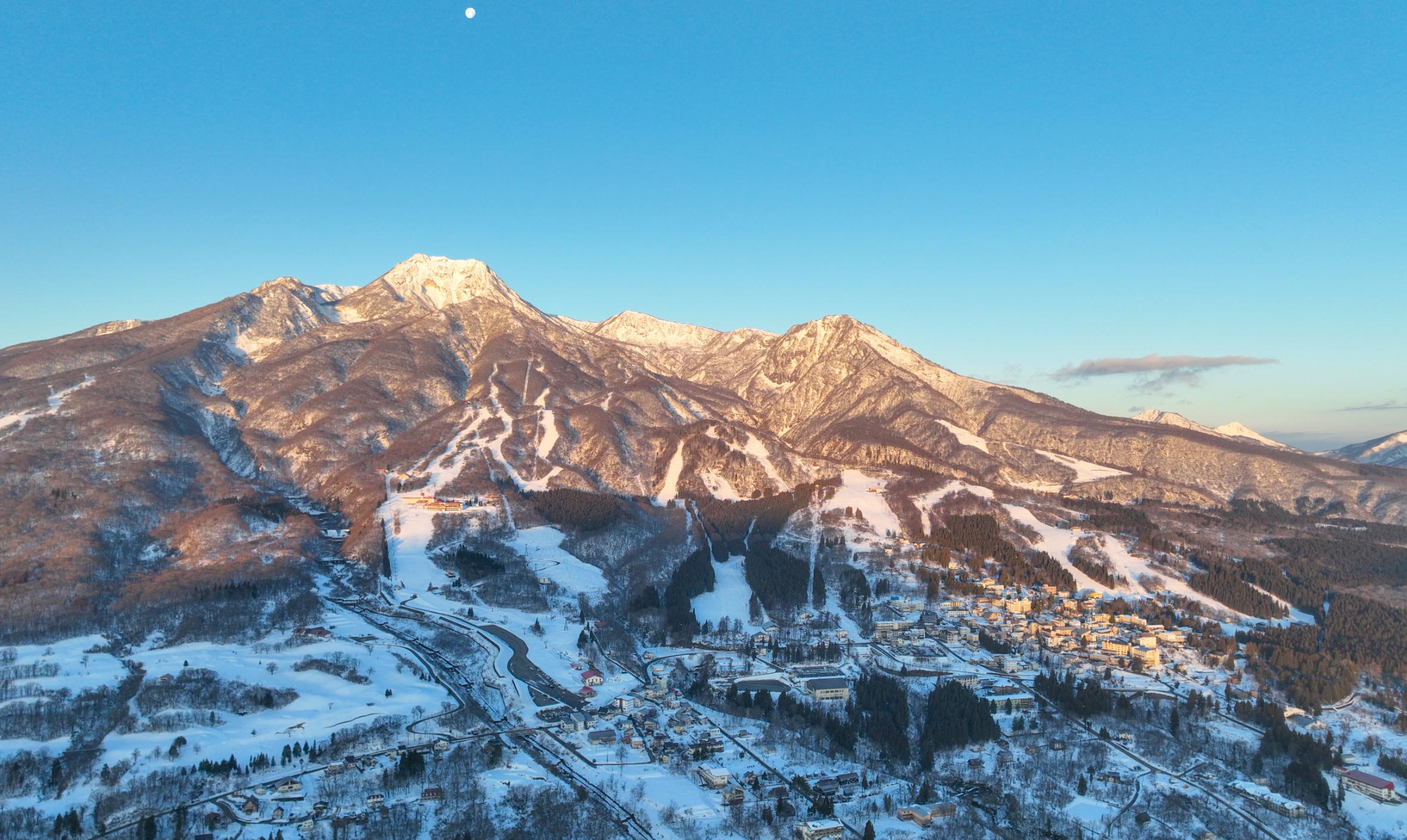 Mount Myoko on a clear day